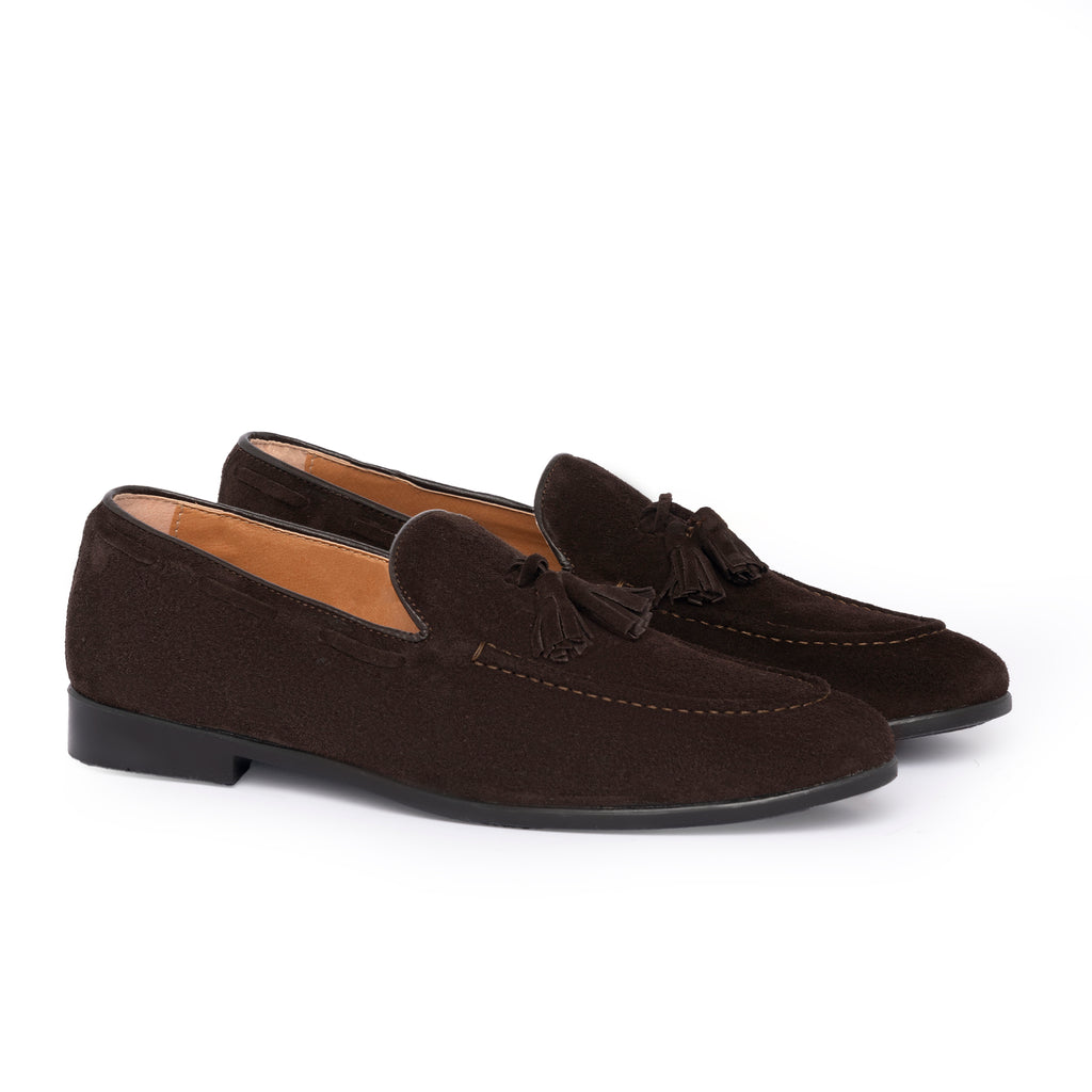 Mocassins avec nœud en Suède - Tête de Moro