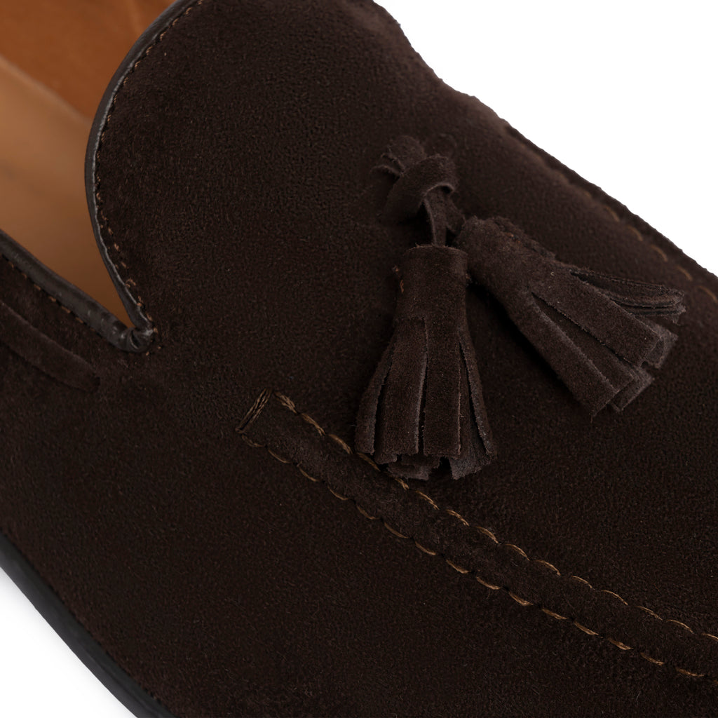 Mocassins avec nœud en Suède - Tête de Moro