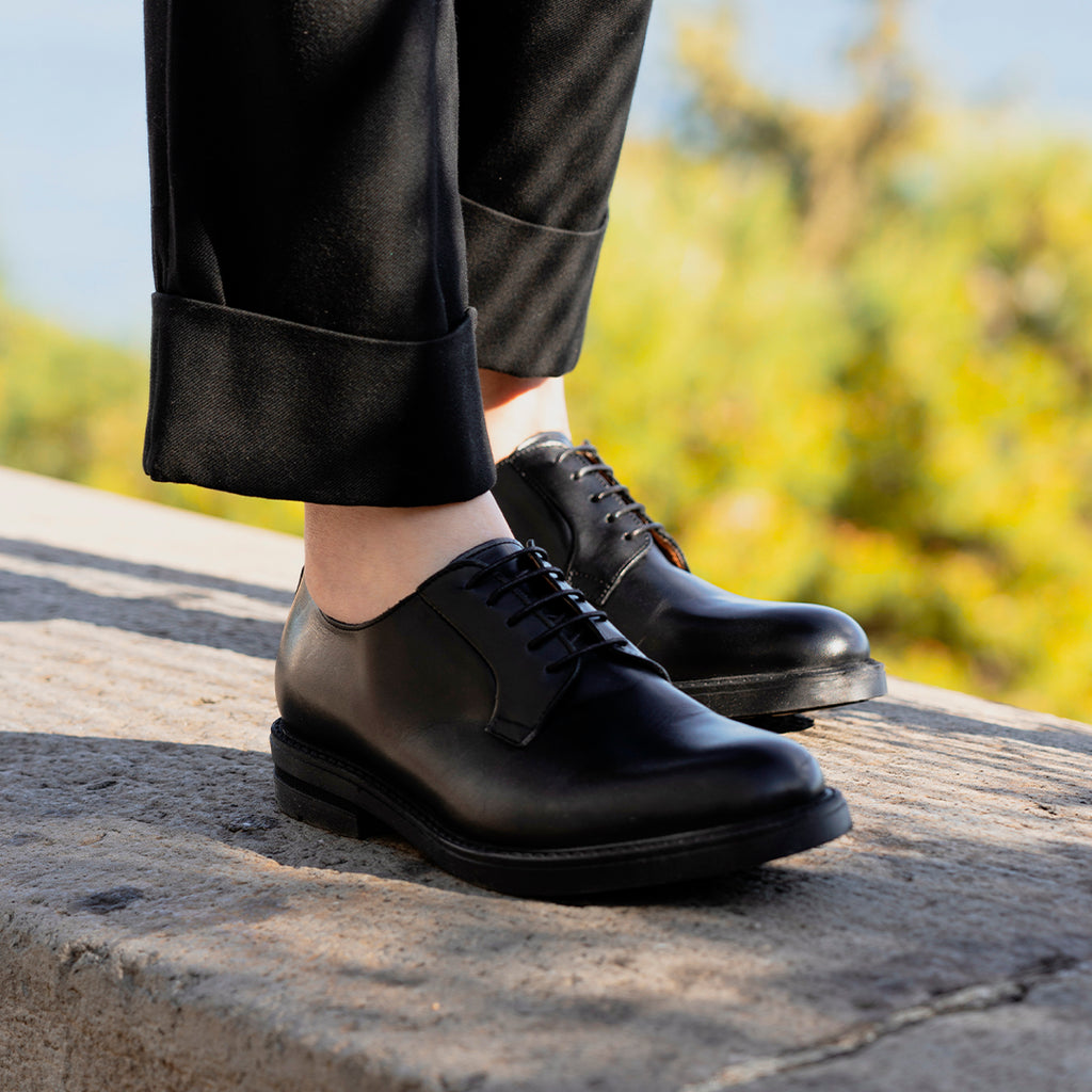 Chaussures en cuir Derby