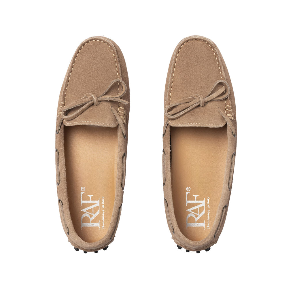 Mocassin D Femme en daim - Taupe