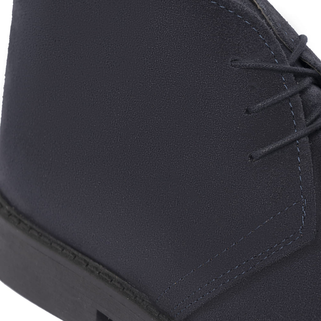 Chaussures à lacets en daim - Bleu