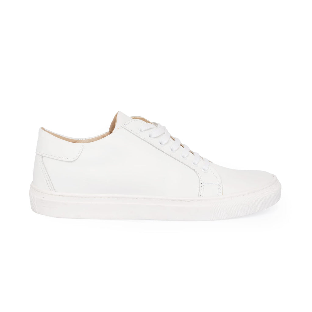 Sneakers Homme en cuir - Blanc