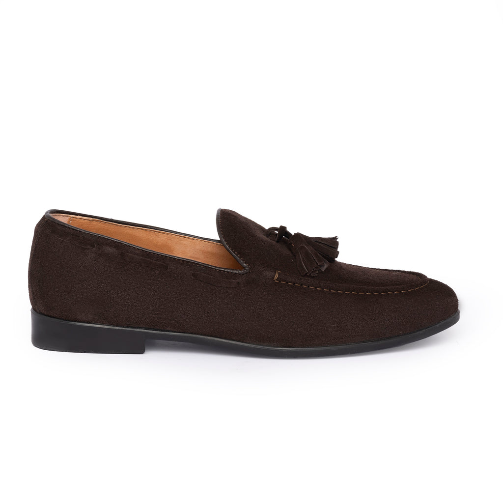 Mocassins avec nœud en Suède - Tête de Moro