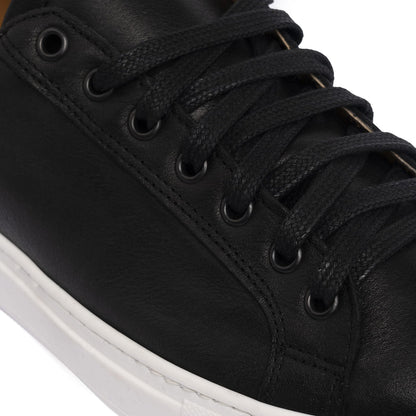 Sneakers Femme en cuir - Noir