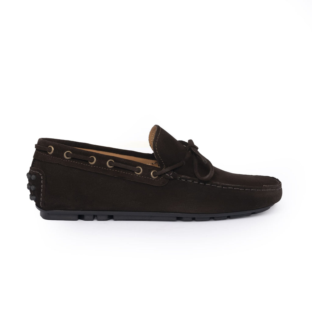 Mocassins Gommino F.2 en Suède - Tête de Moro