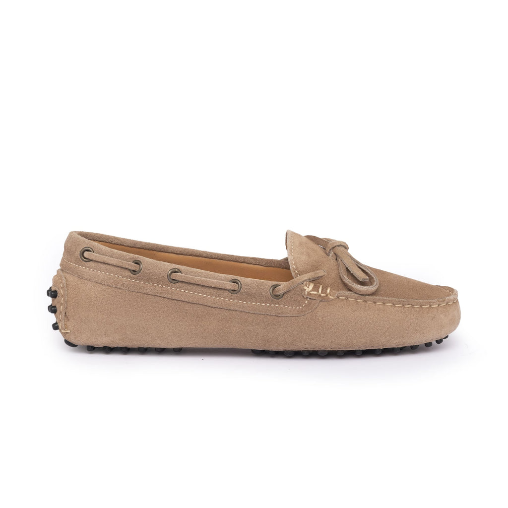 Mocassin D Femme en daim - Taupe