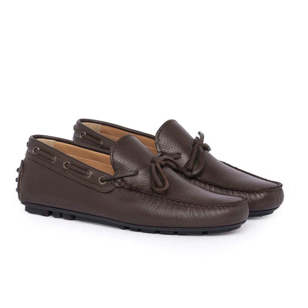 Mocassins Gommino F.2 en cuir - Tête de Moro
