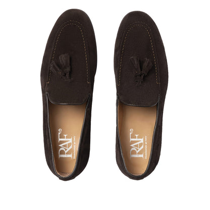 Mocassins avec nœud en Suède - Tête de Moro