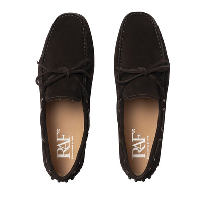 Mocassins Gommino F.2 en Suède - Tête de Moro