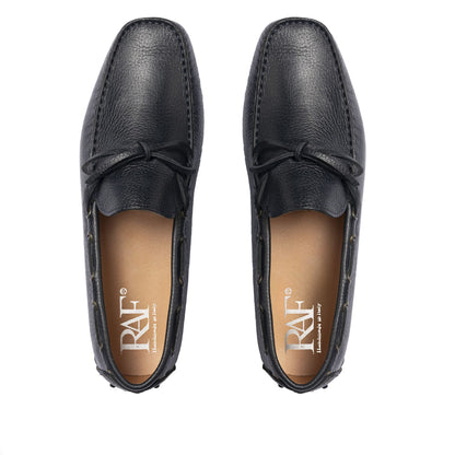 Mocassins en cuir - Bleu
