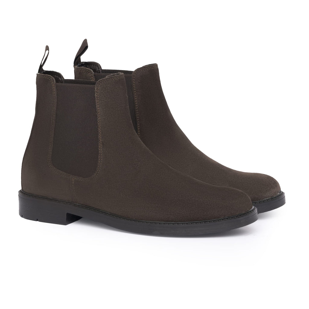 Bottines Beatles en daim - Tête de Moro