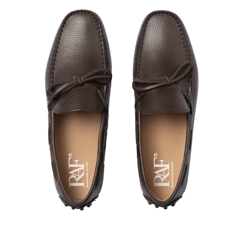 Mocassins Gommino en cuir- Tête de Moro