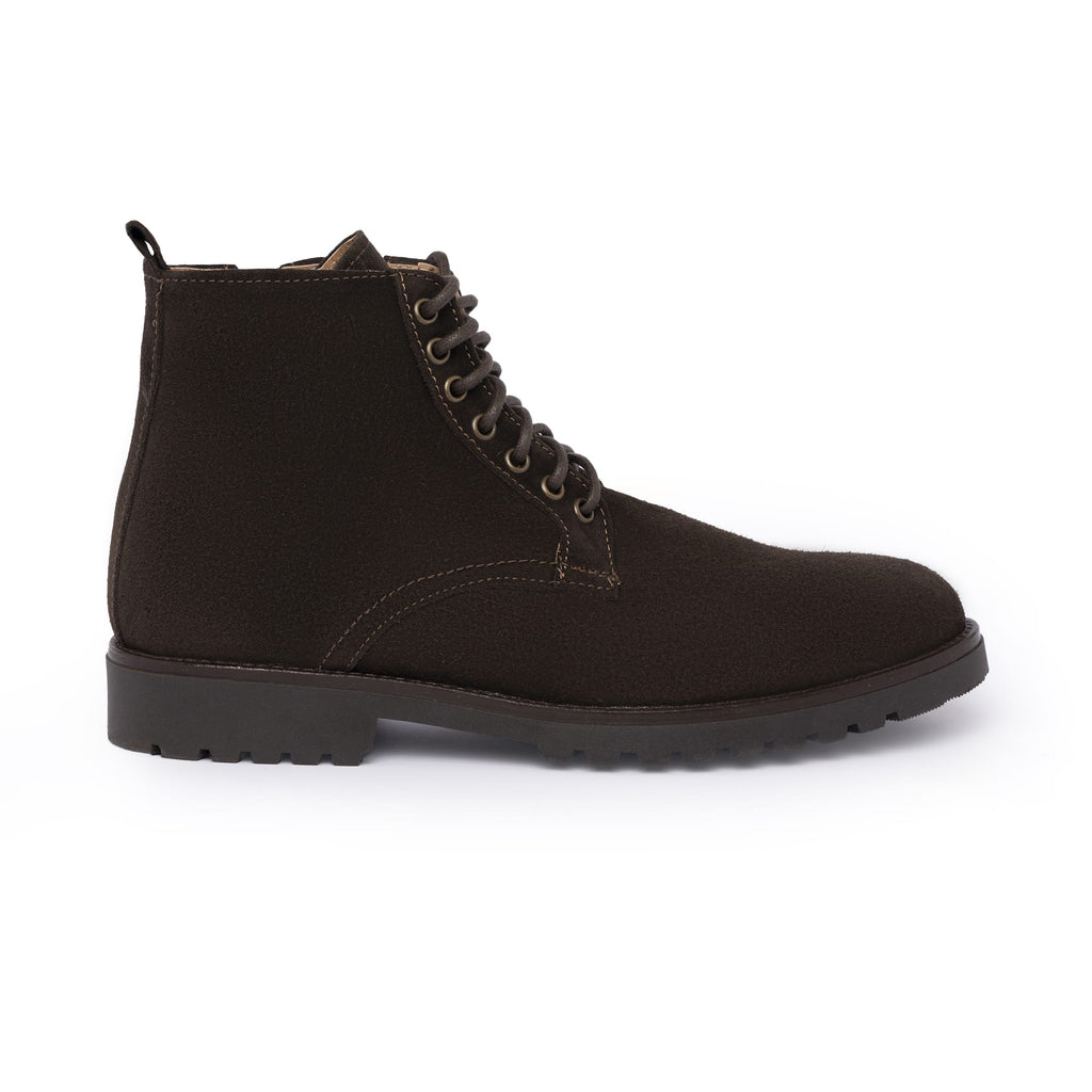 Bottes Lisses en Suède - Tête de Moro