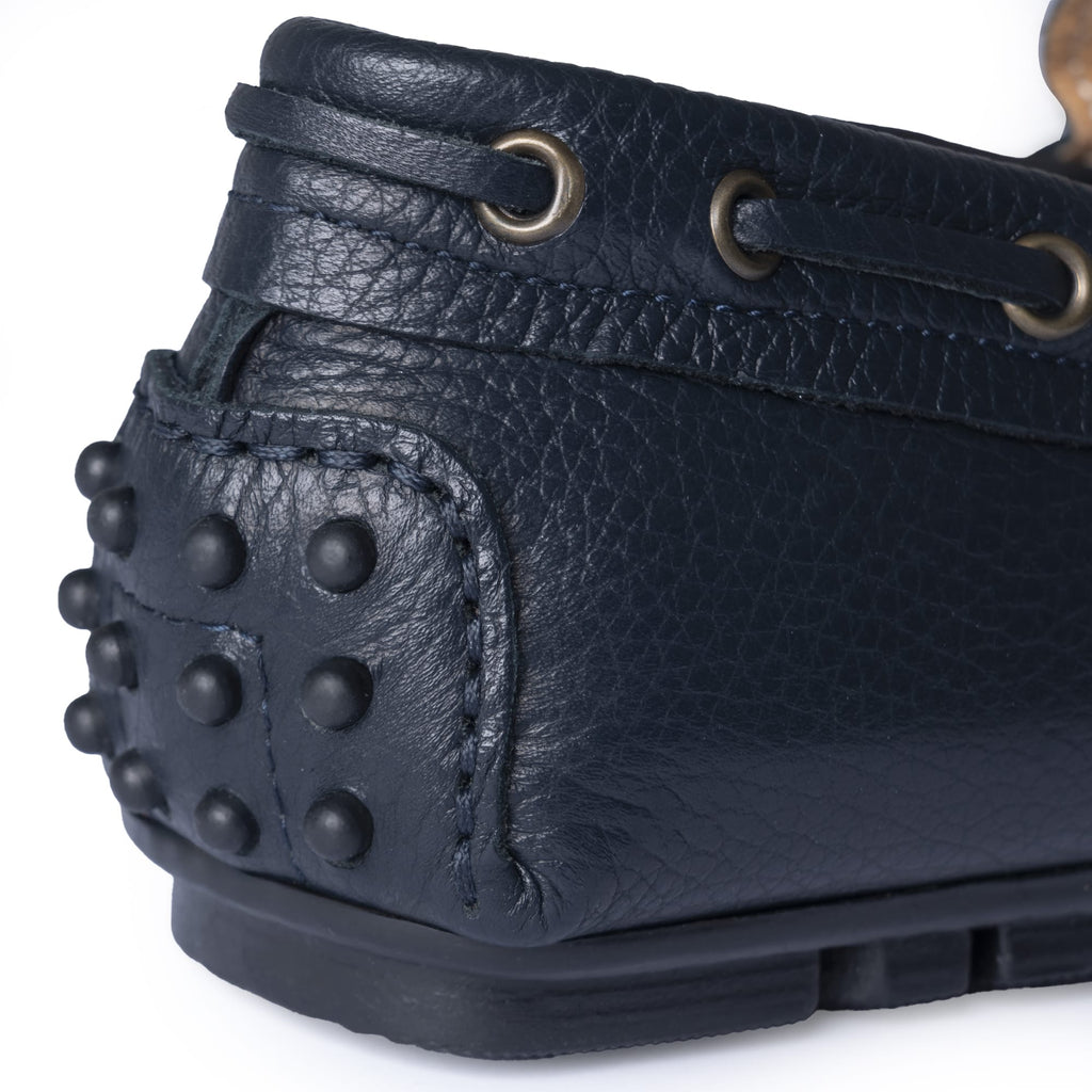 Mocassins en cuir Gommino F.2 - Bleu