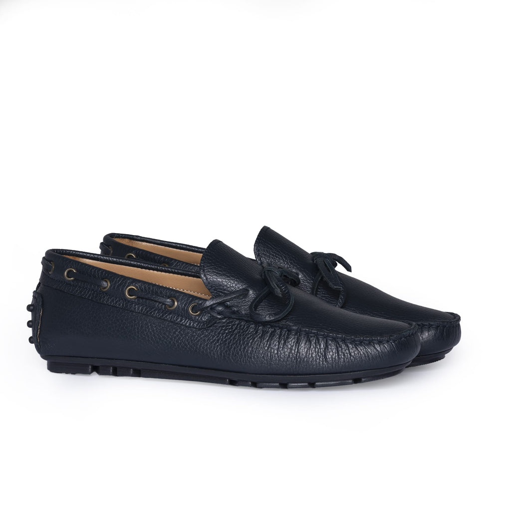 Mocassins en cuir Gommino F.2 - Bleu