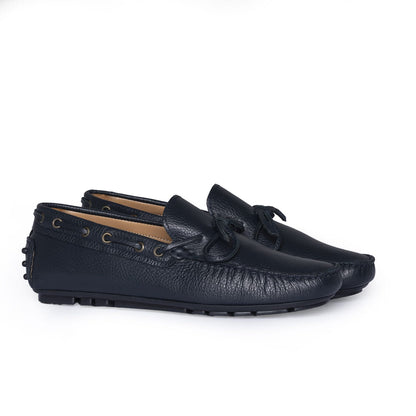 Mocassins en cuir Gommino F.2 - Bleu