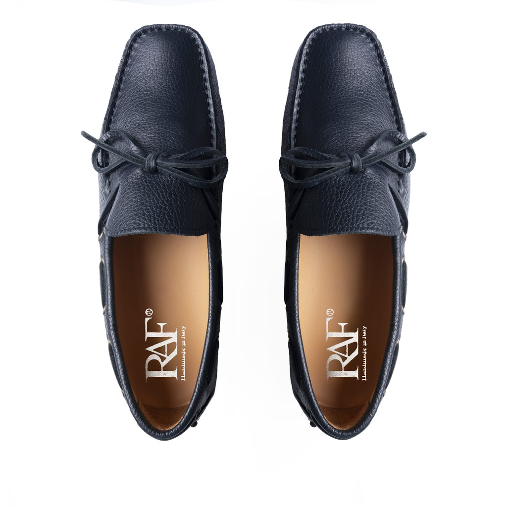 Mocassins en cuir Gommino F.2 - Bleu