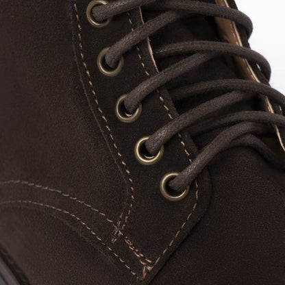 Bottes Lisses en Suède - Tête de Moro