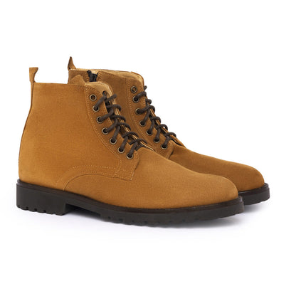 Bottines en daim - Cuir
