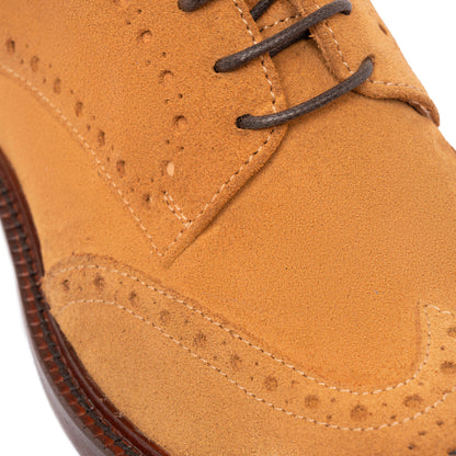 Richelieu Femme en Daim Cognac