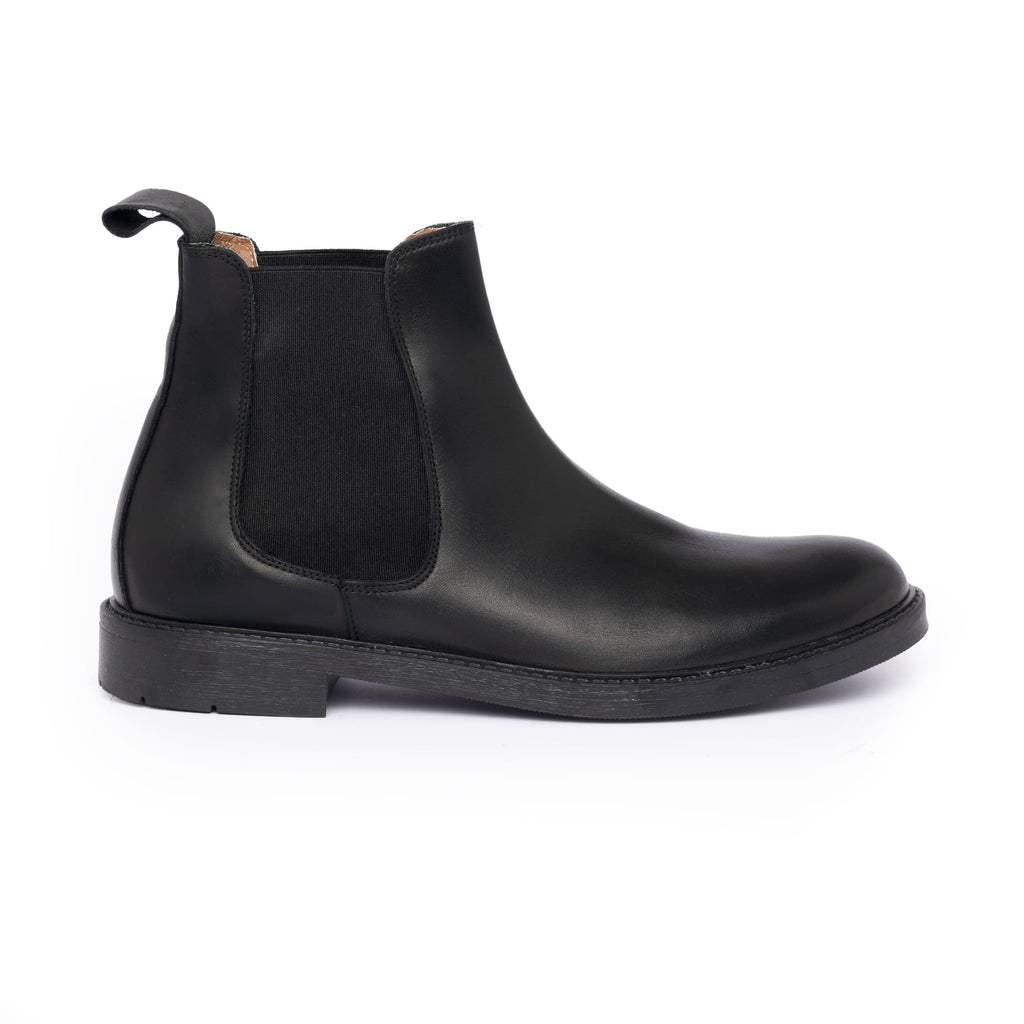 Bottines en cuir Beatles - Noir