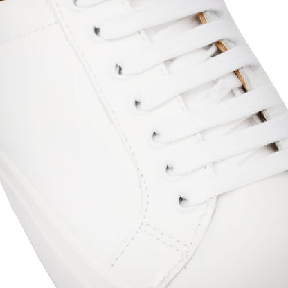 Sneakers Femme en Cuir - Blanc