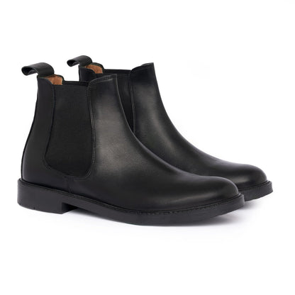 Bottines en cuir Beatles - Noir