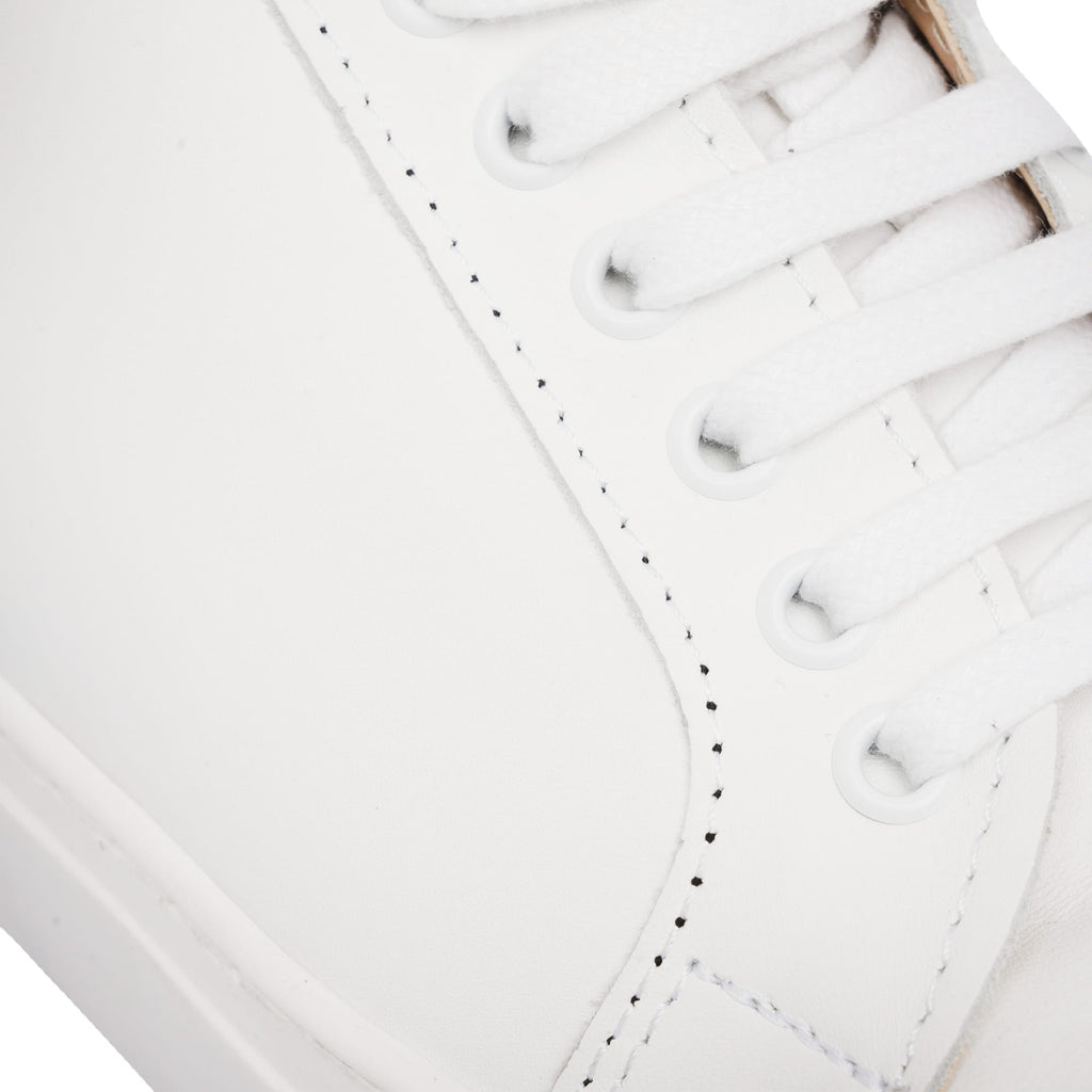Sneakers Homme en cuir - Blanc