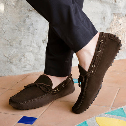 Mocassins en daim - Tête de Moro